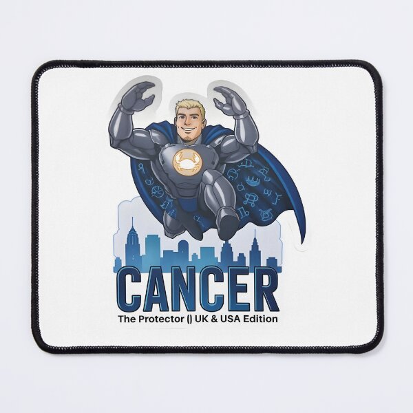 Item preview, Cancer The Protector Superhero Zodiac Sign Art designed and sold by Zodiac Celestial Art.