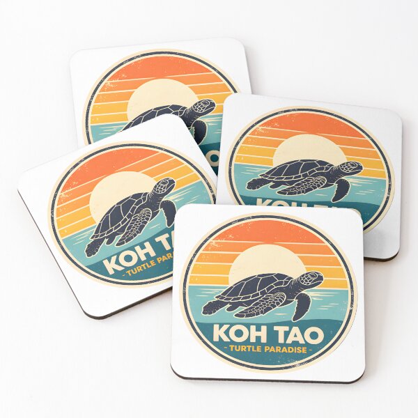 Item preview, KOH TAO – TURTLE PARADISE | Vintage Tropical Travel  designed and sold by Spirit of Siam.