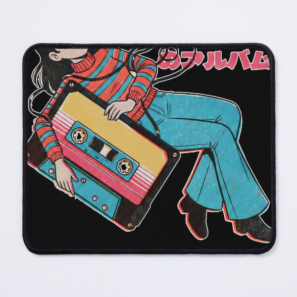Item preview, Retro 80s Anime Girl - Vintage Cassette Tape Lo-Fi Aesthetic #7993 designed and sold by pple-frame.