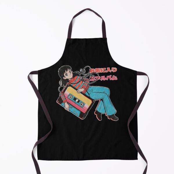 Item preview, Retro 80s Anime Girl - Vintage Cassette Tape Lo-Fi Aesthetic #7993 designed and sold by pple-frame.