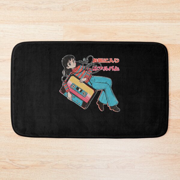 Item preview, Retro 80s Anime Girl - Vintage Cassette Tape Lo-Fi Aesthetic #7993 designed and sold by pple-frame.
