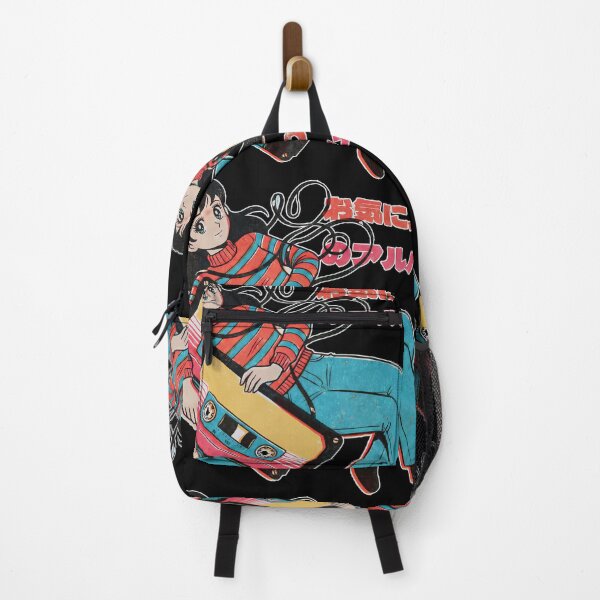Item preview, Retro 80s Anime Girl - Vintage Cassette Tape Lo-Fi Aesthetic #7993 designed and sold by pple-frame.