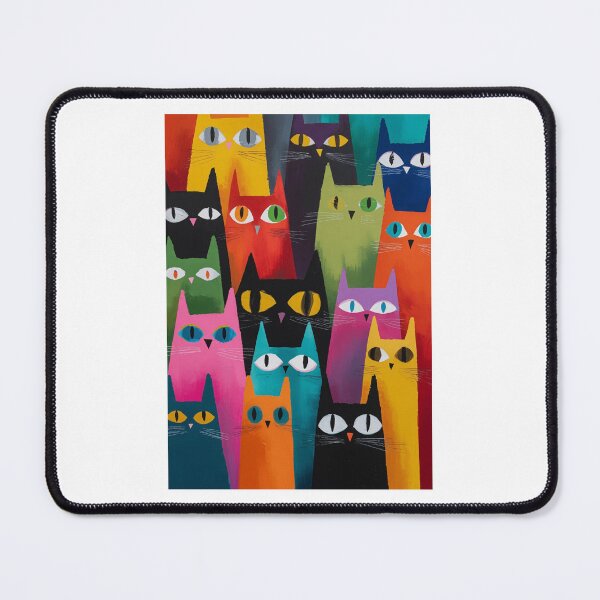 Item preview, Colorful Cat Portrait designed and sold by GaysonSmith.