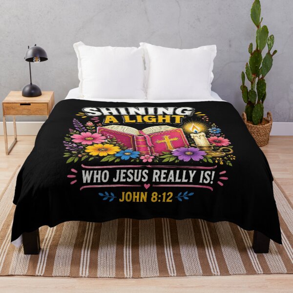 Item preview, Shining A Light Who Jesus Really is - John 8 12 designed and sold by OlakunleOloroz.