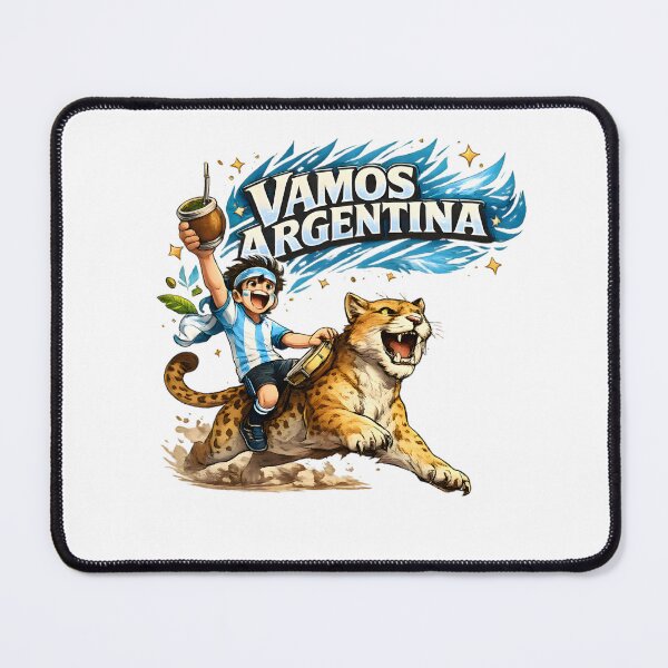 Item preview, Argentina Puma Football Fan T-Shirt designed and sold by Drofted.
