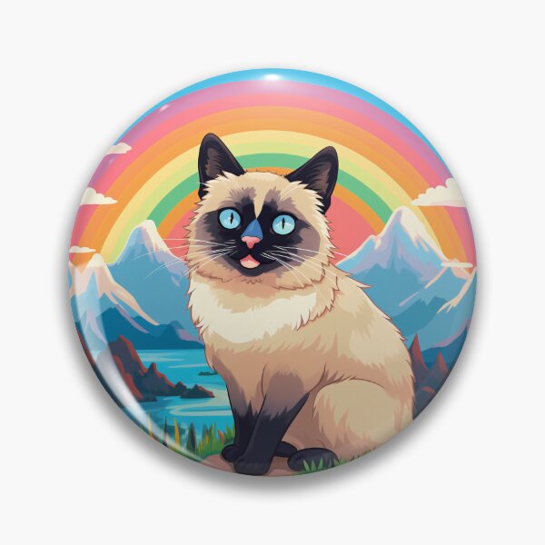 Item preview, Funny Balinese Cat Colorful Rainbow Cute Mom Dad Kids designed and sold by rafaeltto.