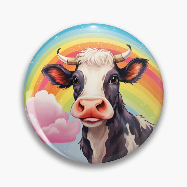 Item preview, Funny Cattle Colorful Rainbow Cute Boys Girls Kids designed and sold by rafaeltto.