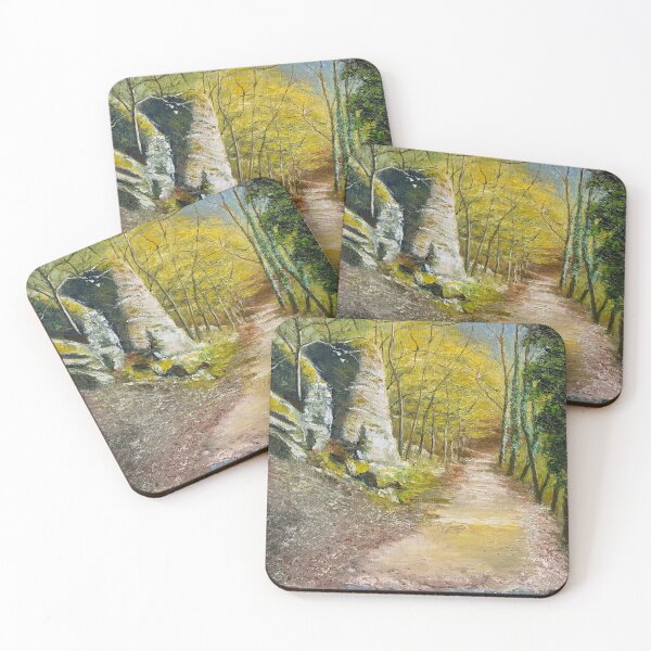 Item preview, Path to a ruined castle above Dürnstein, Austria designed and sold by Dai Wynn Fine Art.