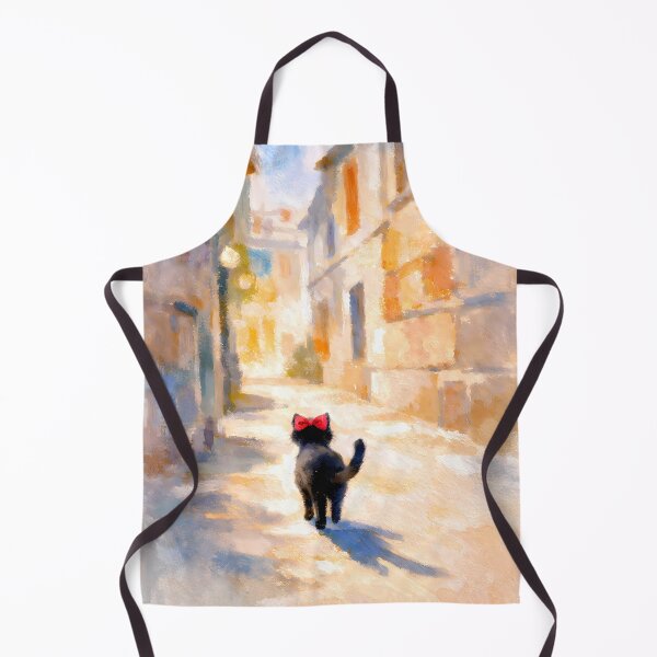 Item preview, Cute Cat Walking Sunny Street designed and sold by M-Y-A-R-T-.