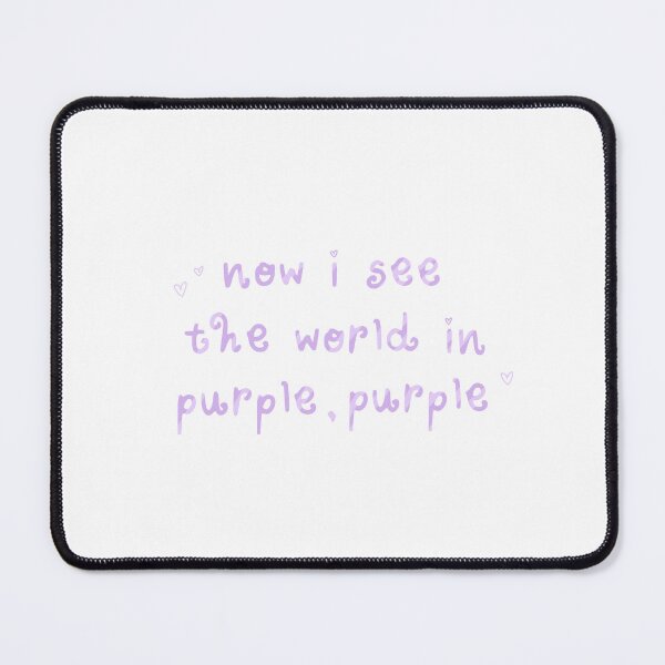 Item preview, now i see the world in purple designed and sold by asternoonco.