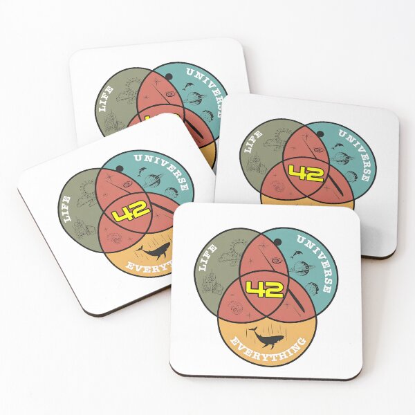 Item preview, Life Universe Everything Venn Diagrams designed and sold by SlavisaKon.