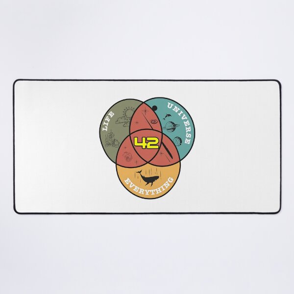 Item preview, Life Universe Everything Venn Diagrams designed and sold by SlavisaKon.