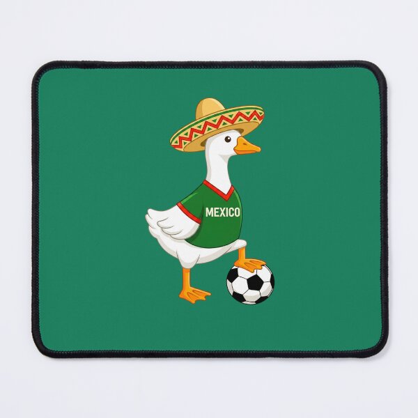 Item preview, World Cup Mexico Soccer Goose Duck designed and sold by chibichibii.