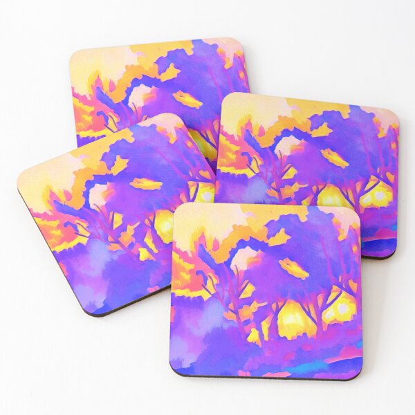 Item preview, Impressionist Sunset Forest designed and sold by Fayes4Art.