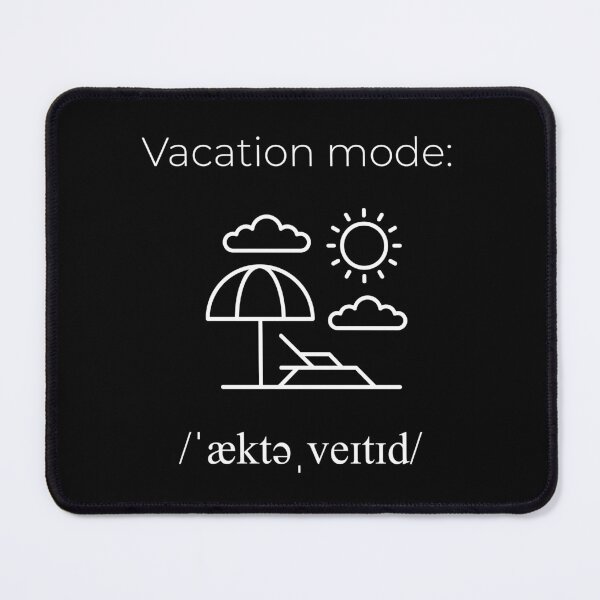 Item preview, Vacation Mode Activated Funny Summer Teacher Design designed and sold by GrafenAcademy.