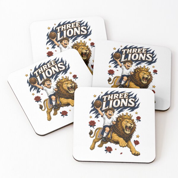 Item preview, England Lion Football Fan T-Shirt designed and sold by Drofted.