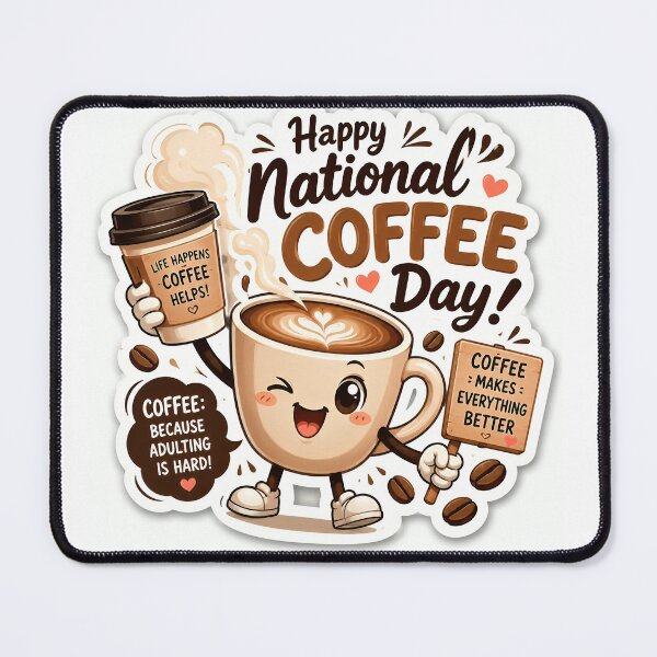 Item preview, Coffee Day designed and sold by TheWeebCanvaas.