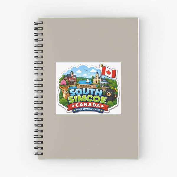 Item preview, South Simcoe Canada Cute 3D Kids Label   designed and sold by PaintMeWorld.