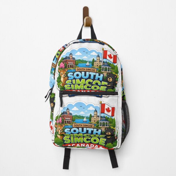 Item preview, South Simcoe Canada Cute 3D Kids Label designed and sold by PaintMeWorld.