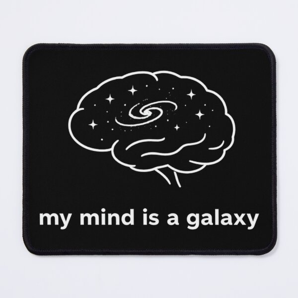 Item preview, My Mind Is a Galaxy T-Shirt | Brain Space Mental Health Gift | Minimalist Cosmic Design designed and sold by K Mood Studio.