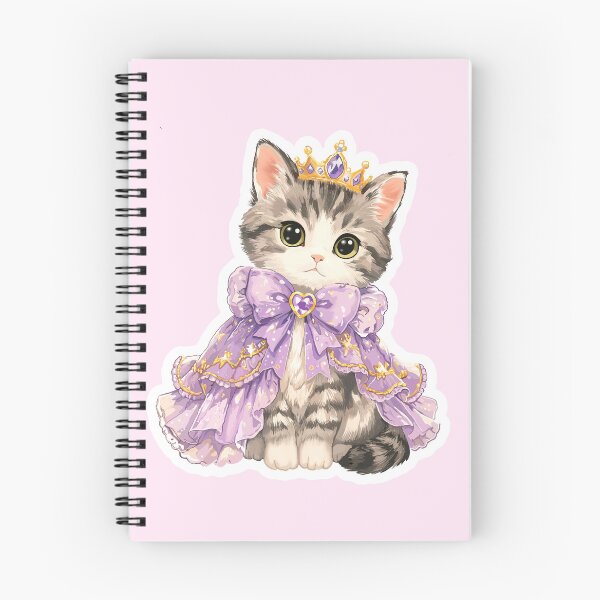 Item preview, purple crown princess kitty designed and sold by sara747.