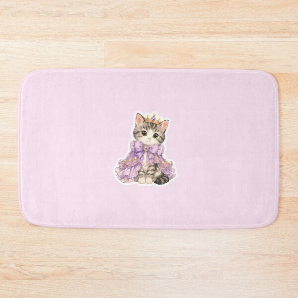 Item preview, purple crown princess kitty designed and sold by sara747.