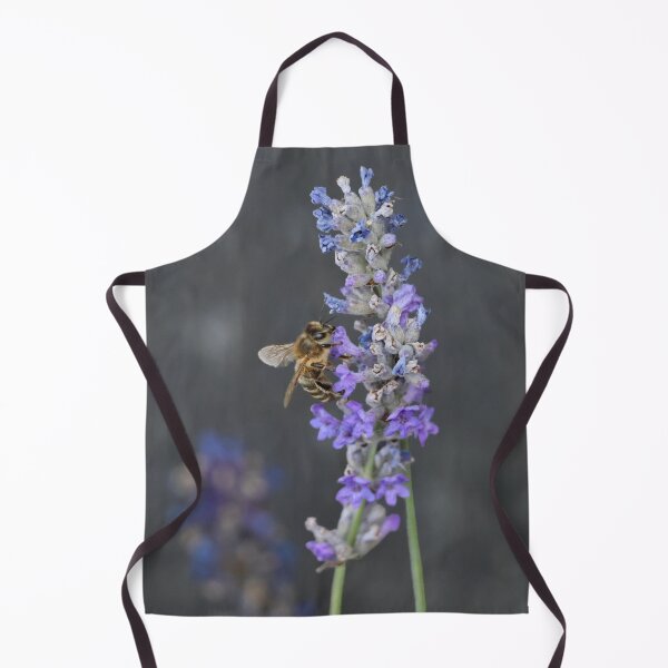 Item preview, Bee on purple flower designed and sold by nikkysDesigns.