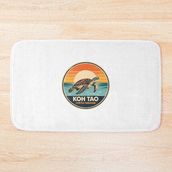 Item preview, KOH TAO – TURTLE PARADISE | Vintage Tropical Travel Poster designed and sold by Spirit of Siam.