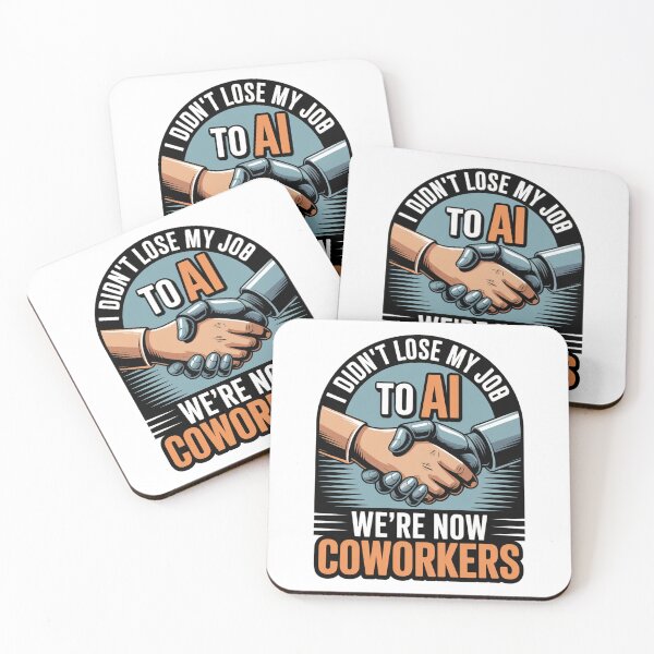 Item preview, I Didn't Lose My Job To AI Retro Coworkers designed and sold by Bianca Oltean.