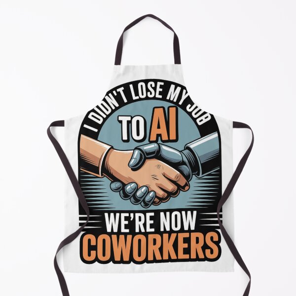 Item preview, I Didn't Lose My Job To AI Retro Coworkers designed and sold by Bianca Oltean.