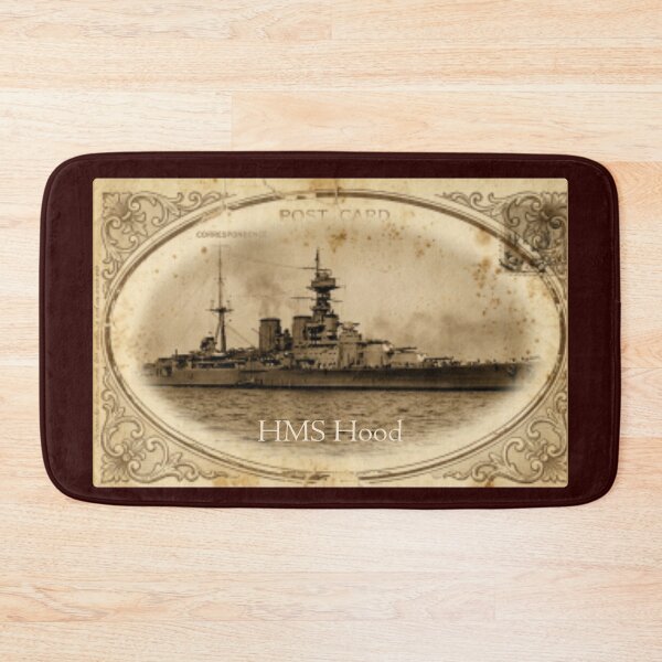 Item preview, HMS Hood Vintage Photography - Retro Royal Navy Battlecruiser designed and sold by The store under the battleship :).