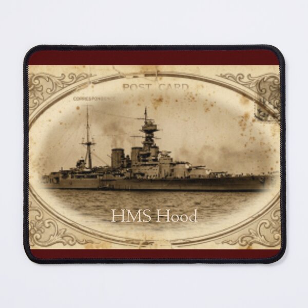Item preview, HMS Hood Vintage Photography - Retro Royal Navy Battlecruiser designed and sold by The store under the battleship :).