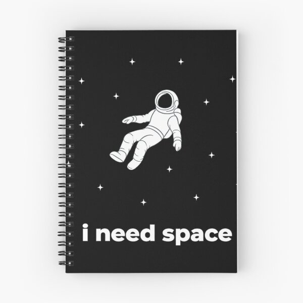 Item preview, I Need Space T-Shirt | Funny Astronaut Mental Health Dark Humor Gift | Minimalist Space Design designed and sold by K Mood Studio.