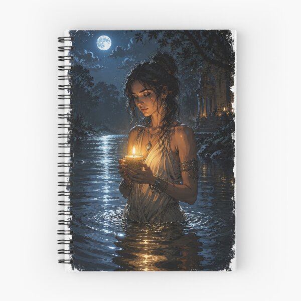 Item preview, Keeper of the Flame | Moonlit River Ritual designed and sold by halibutgoatramb.