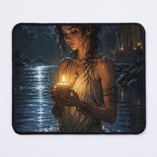 Item preview, Keeper of the Flame | Moonlit River Ritual designed and sold by halibutgoatramb.