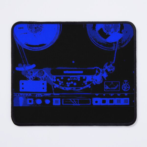 Item preview, Reel To Reel Analog Tape Machine Retro Recording Studio Music (Blue) #5655 designed and sold by pple-frame.
