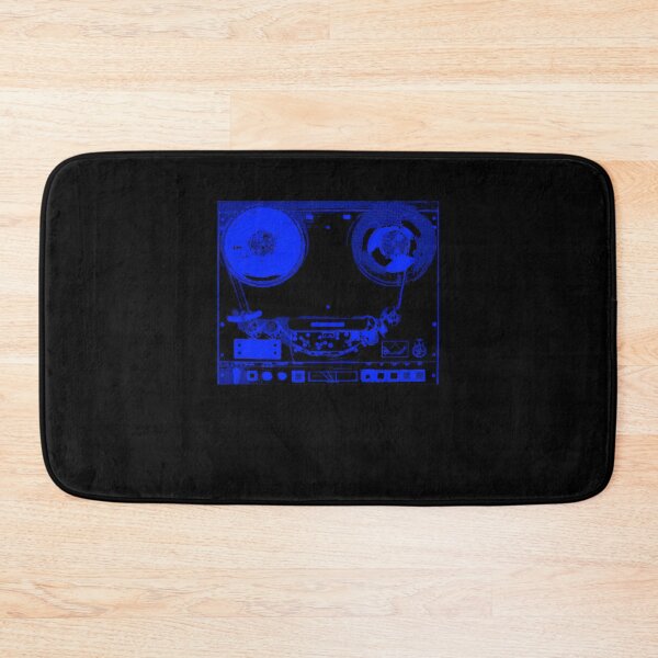 Item preview, Reel To Reel Analog Tape Machine Retro Recording Studio Music (Blue) #5655 designed and sold by pple-frame.
