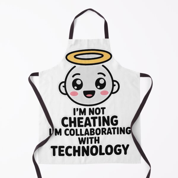 Item preview, I'm Not Cheating I'm Collaborating With Technology designed and sold by Bianca Oltean.
