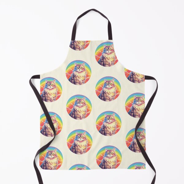 Item preview, Funny British Longhaired Cat Colorful Rainbow Cute Mom Dad Kids designed and sold by rafaeltto.