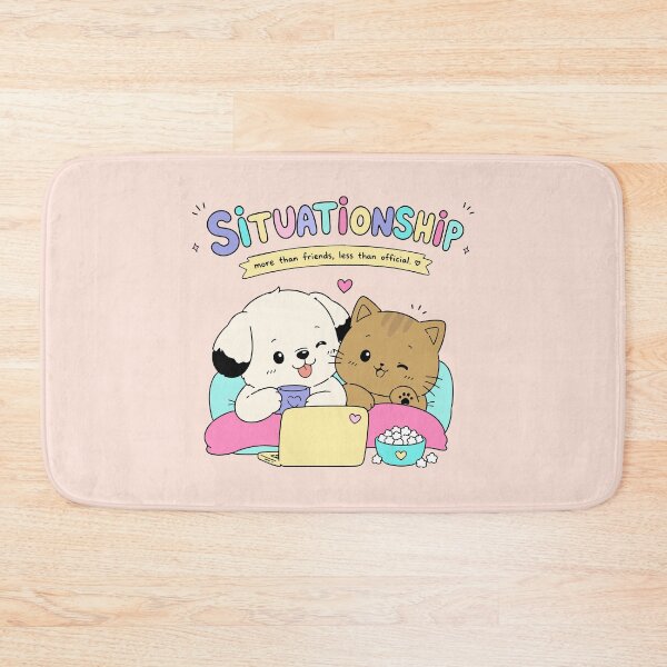 Item preview, Situationship - More Than Friends Cute Cat and Dog designed and sold by snewen.