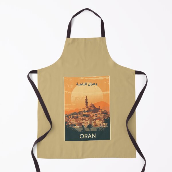 Item preview, Oran Algeria - Minimalist Mediterranean Sunset Poster designed and sold by Yasminehk.