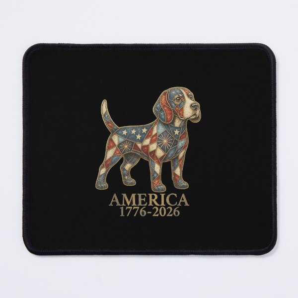 Item preview, America 1776-2026 Patriotic Beagle Dog USA 250 Years designed and sold by gre-good-sweet.