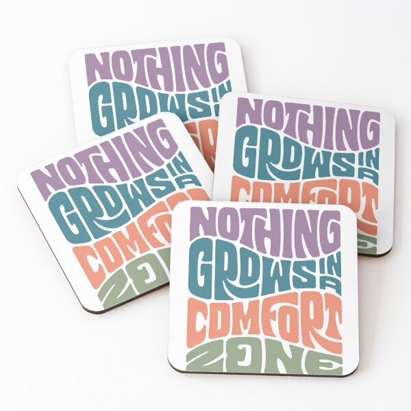 Item preview, Nothing grows in a comfort zone designed and sold by Side Quest Co..