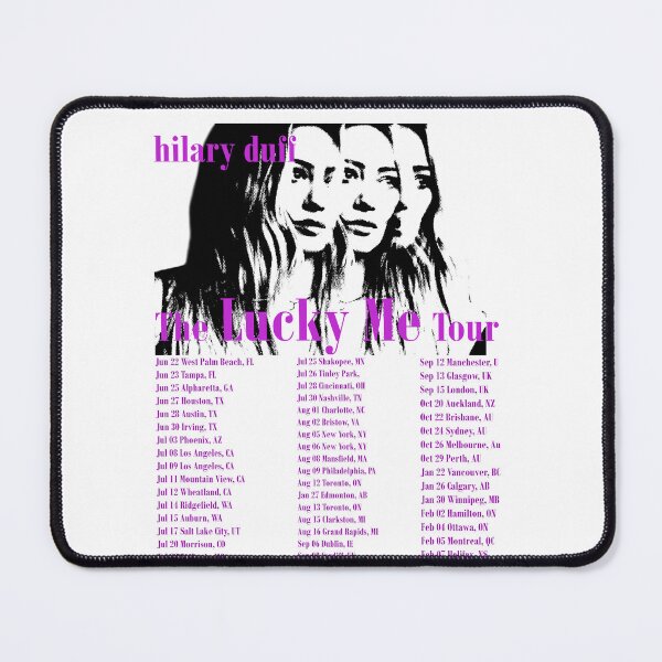 Item preview, Hilary Duff 2026 The Lucky Me Tour Dates designed and sold by DonetTrent.