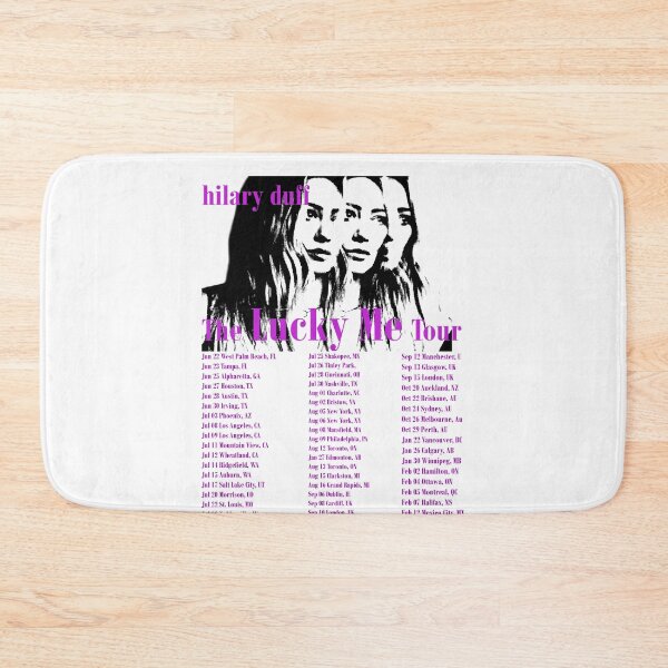 Item preview, Hilary Duff 2026 The Lucky Me Tour Dates designed and sold by DonetTrent.