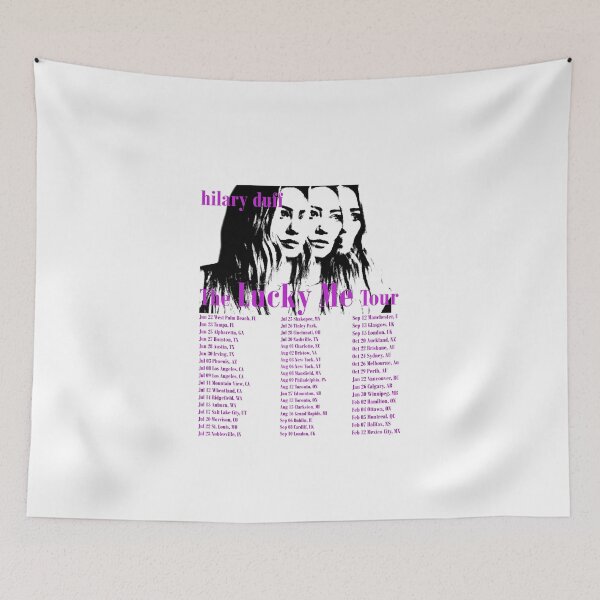 Item preview, Hilary Duff 2026 The Lucky Me Tour Dates designed and sold by DonetTrent.