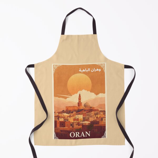 Item preview, Oran Algeria - Vintage Sunset Travel Poster designed and sold by Yasminehk.