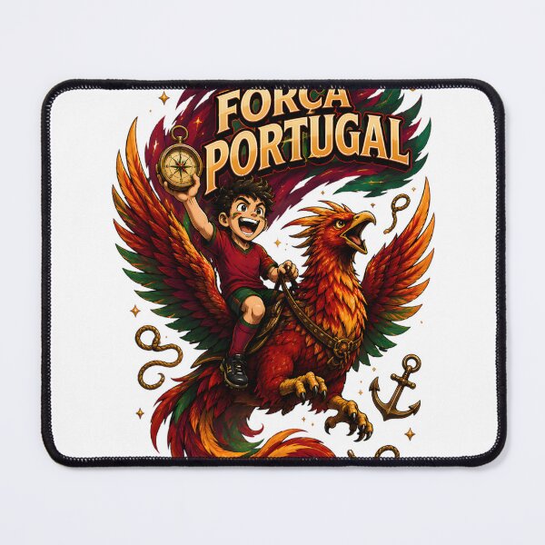 Item preview, Portugal Phoenix Football Fan T-Shirt designed and sold by Drofted.