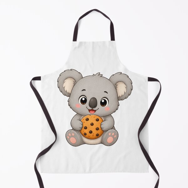 Item preview, Cute Koala Eating Chocolate Chip Cookie Bear Art designed and sold by Seculinator.