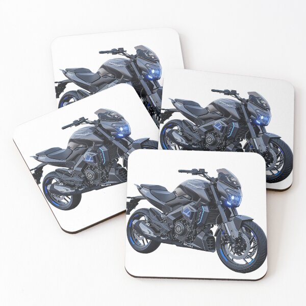 Item preview, Futuristic Cruiser Motorcycle with Blue Performance Accents designed and sold by Artisan Finds Online.